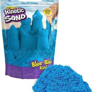 New 2 lbs Kinetic sand blue color 2 pounds Preschool Kindergarten School Supplie